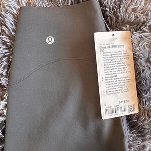 lululemon GlowUp SHR Gray Leggings